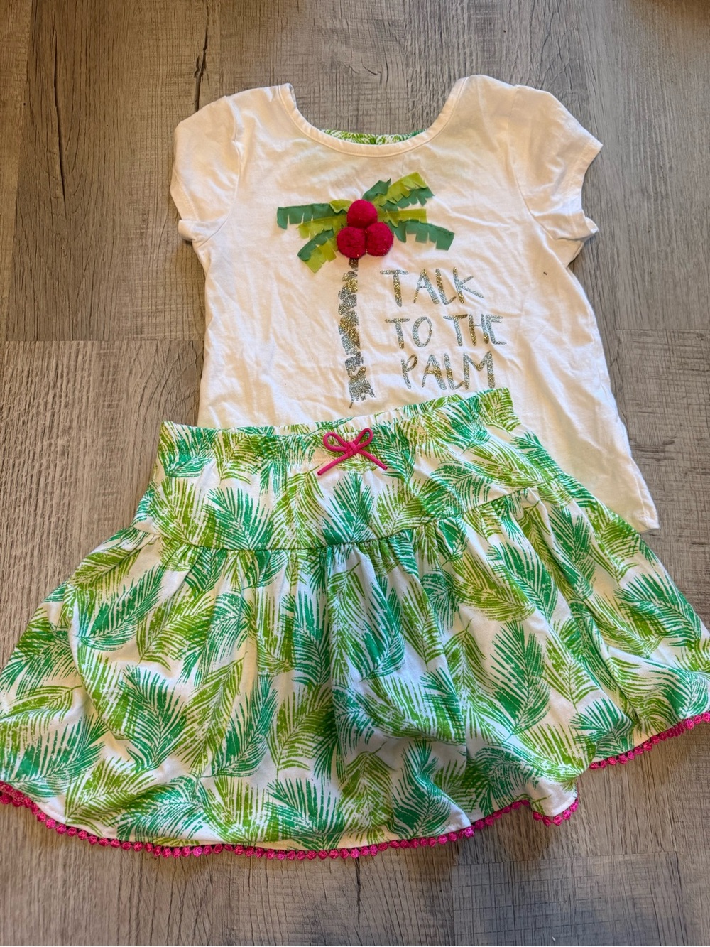 Girls Size 10/12 Isaac Mizrahi Matching Outfit/Skort